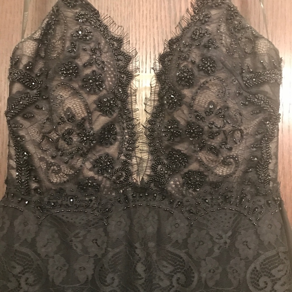 Tony Blows Black Prom Dress - Picture 6 of 8